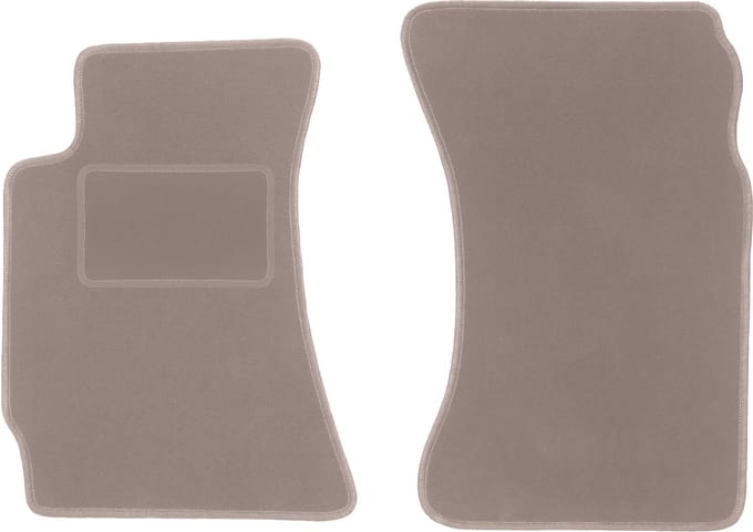 Beige voormatten voor: Subaru Forester II SUV (2002-2008)