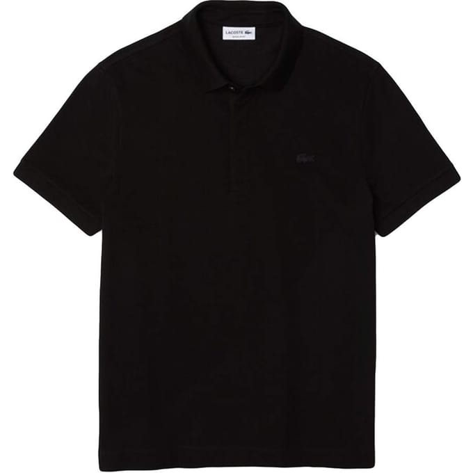 Lacoste Heren Poloshirt - Black - Maat S