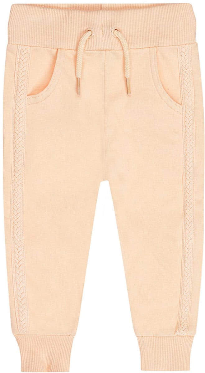 Dirkje - Meisjes broek - Peach - Maat 86