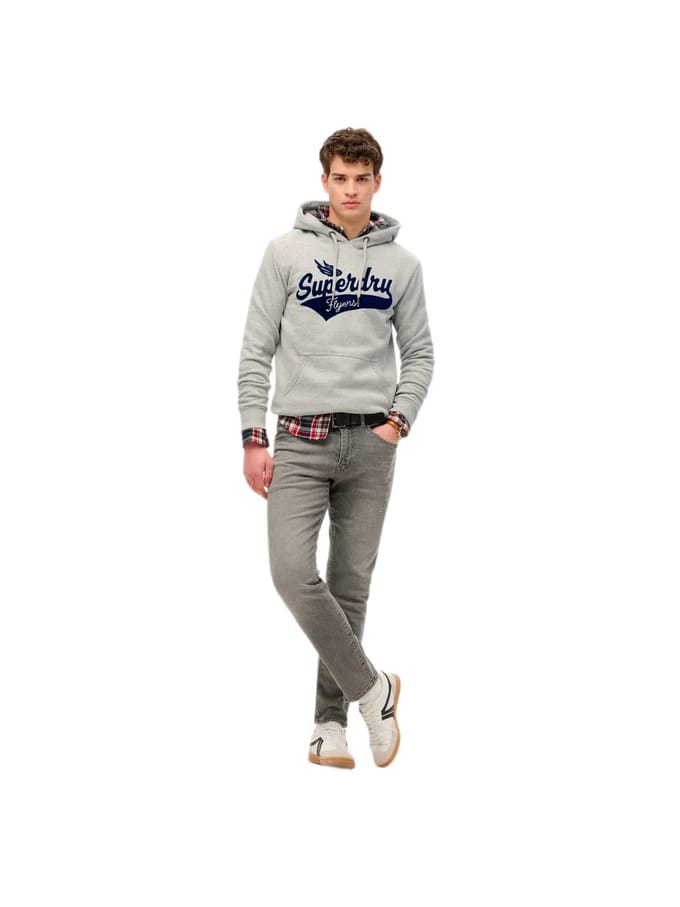 Superdry - Flyers Script hoodie - Heren - Hoodies