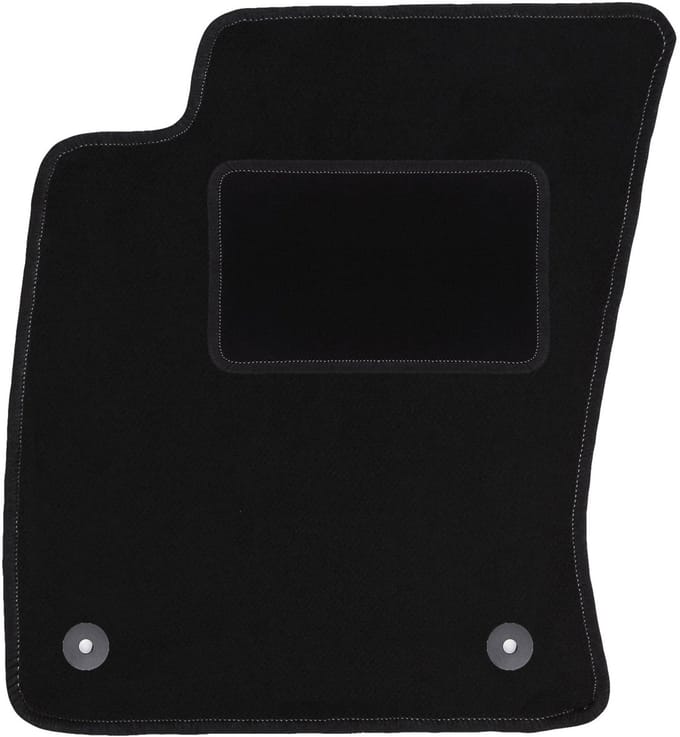 Chauffeursmat zwart voor: Audi A8 D3 sedan (2002-2009)