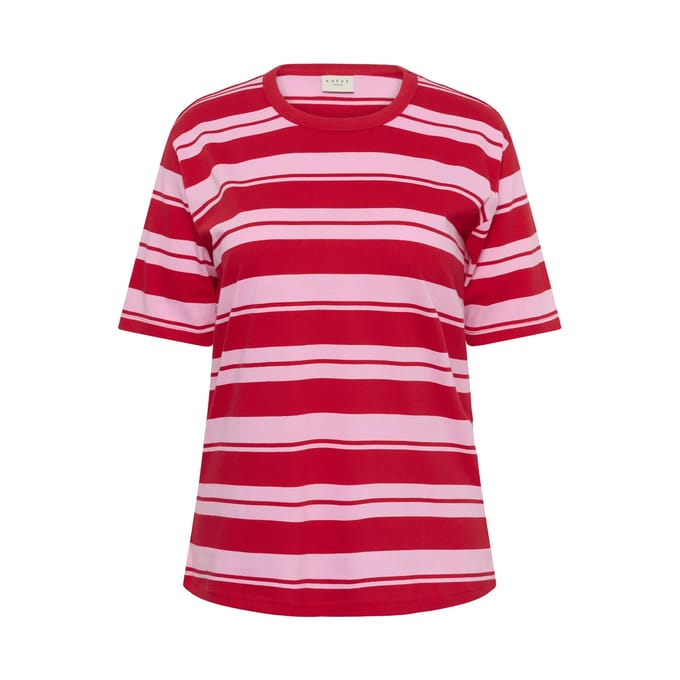 Dames-T-shirt KAFFE Curve KCWinni