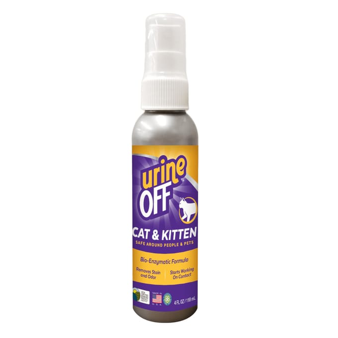 Urine Off Kat - Kitten Urine Vlek en Geurverwijderaar - Spray - 118 ml