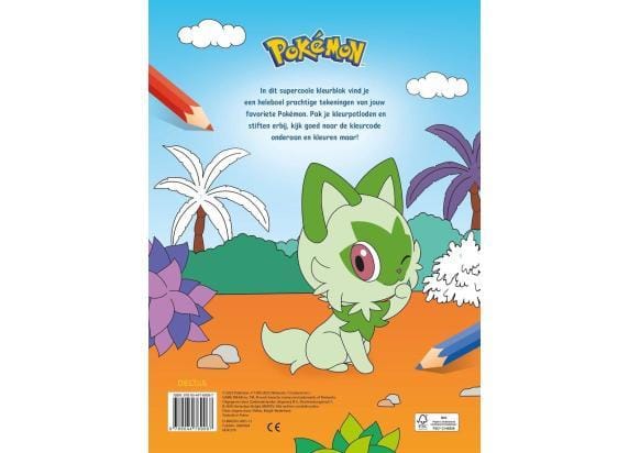 Deltas Pokémon Kleuren op nummer Kleurboeken