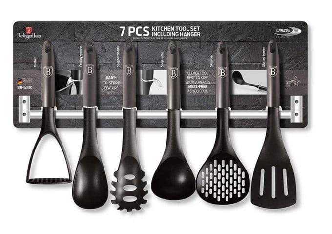 Berlinger Haus Carbon Pro Collection - Keukengerei Set - Nylon - 7 Stuks