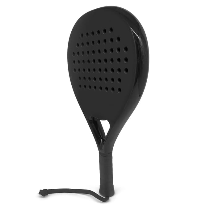 Volledig Koolstofvezel Padel Racket Paddleball Racket Strandtennis Racket zwart