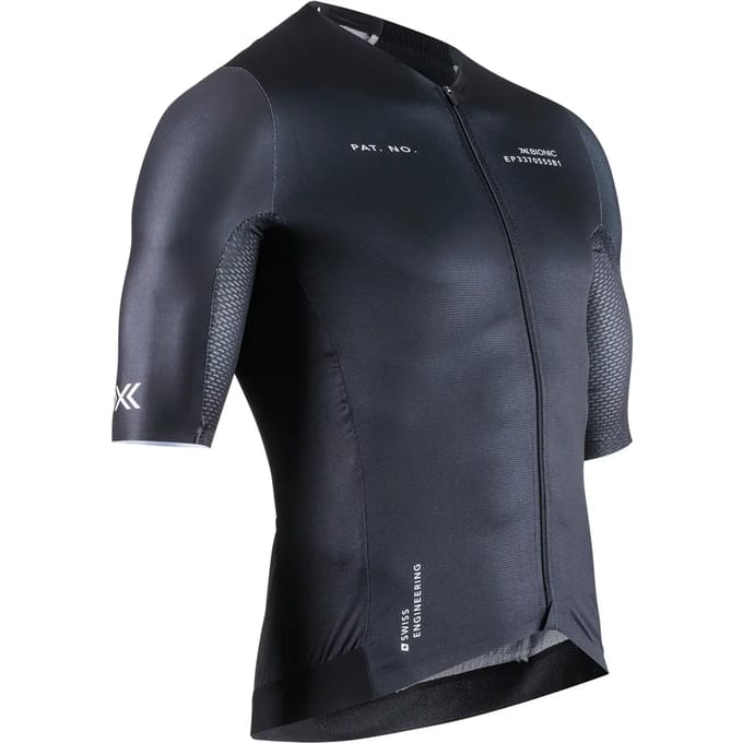 X-bionic Corefusion Aero Korte Mouw Wielertrui Zwart M Man