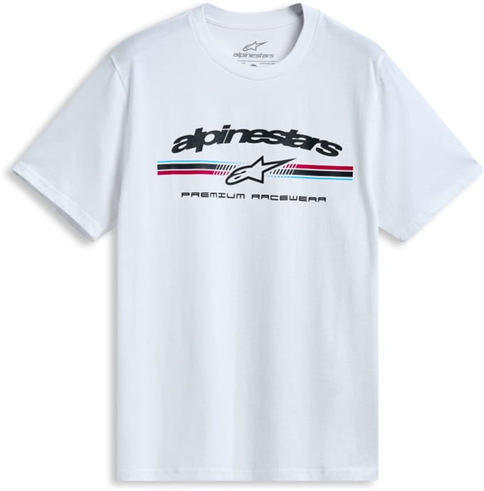 Alpinestars Prevail Csf T-shirt Met Korte Mouwen Wit S Man