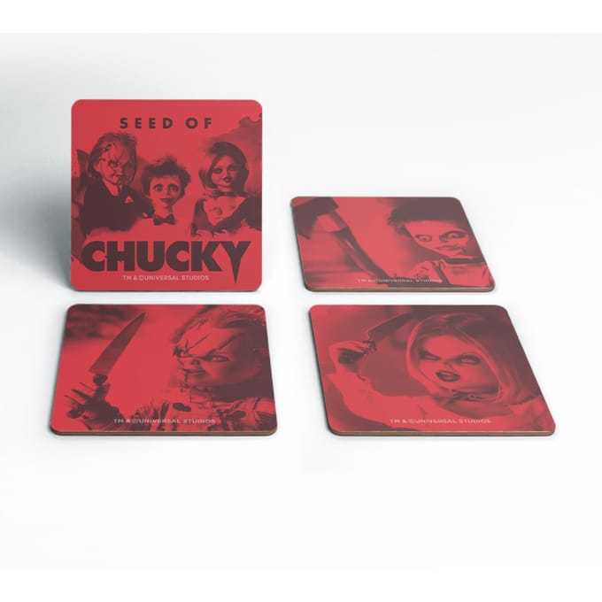Chucky Family Coaster Set