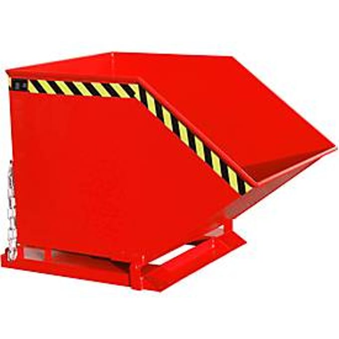 Kiepcontainer KK 800, rood (RAL 3000)