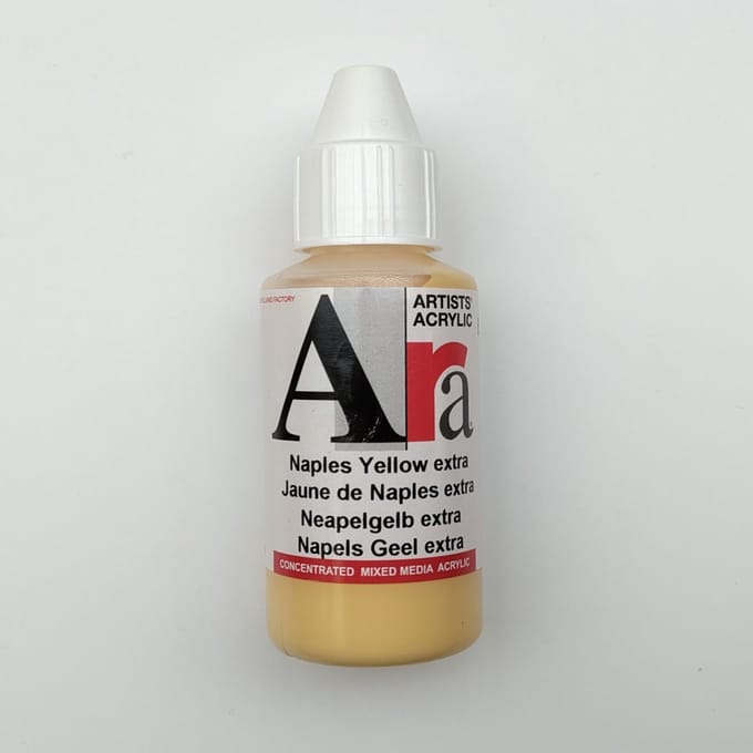 Acrylverf Ara 100ml - Napels Geel extra - B313