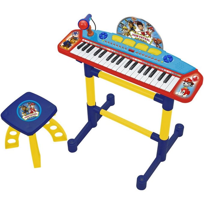 Paw Patrol elektronisch keyboard met zitje