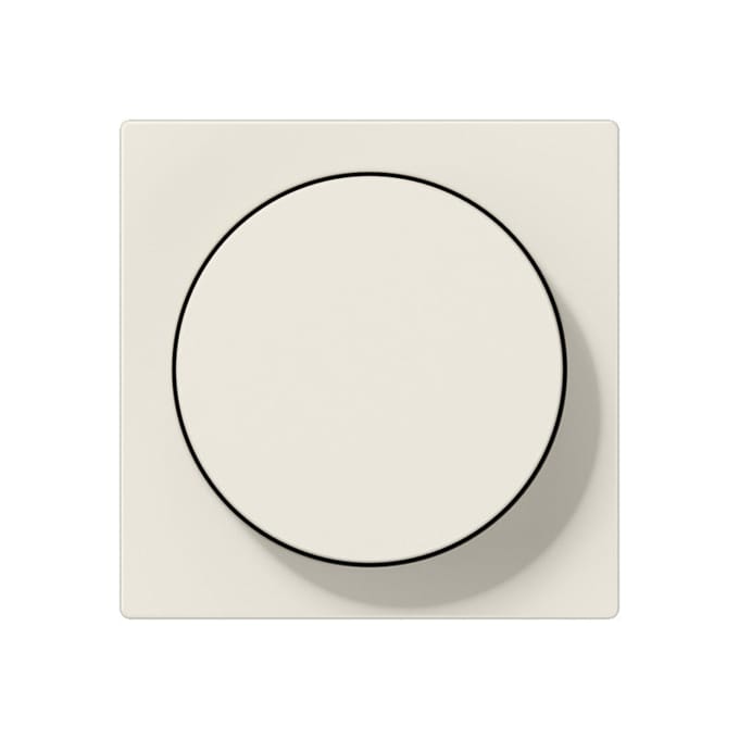 Jung AS Serie Rotary Dimmer Afdekking Wit - A1740