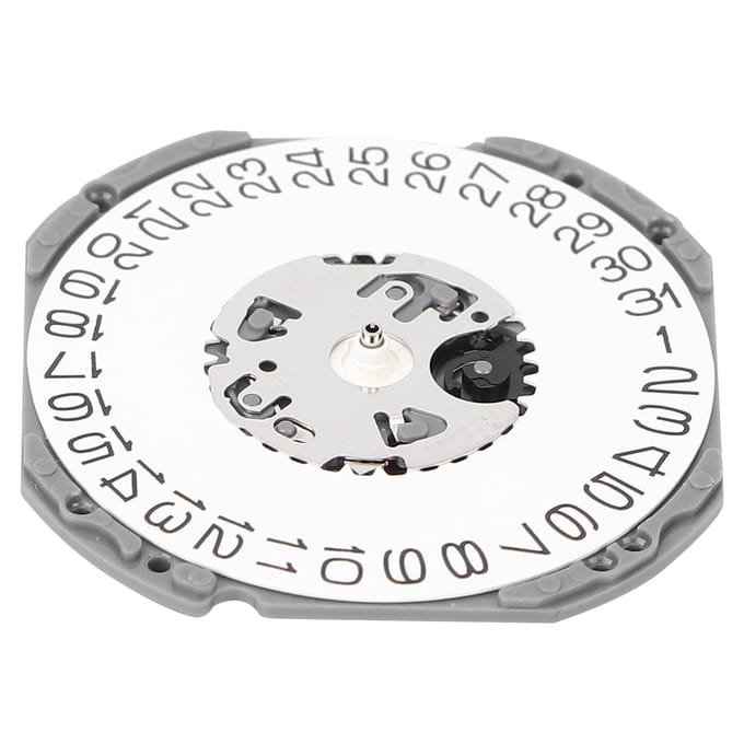 Uurwerk VJ42 Professioneel Kwarts Horloge Vervangingsonderdelen Accessoires met Stift white
