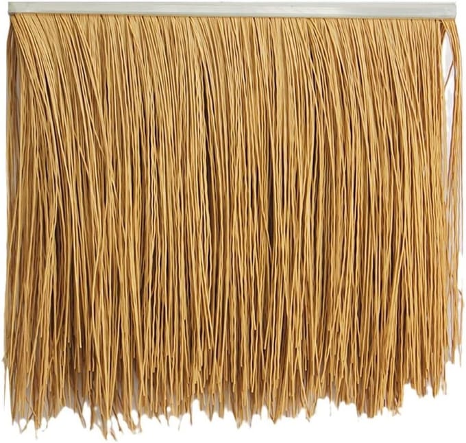 Rieten Tegels - Nep Stro - Dak Decoratie - Realistisch Effect - 05x05m - Geel