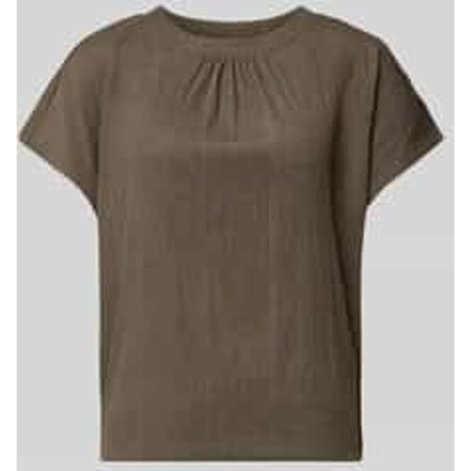 regular fit T-shirt met structuurpatroon model 'Salti'