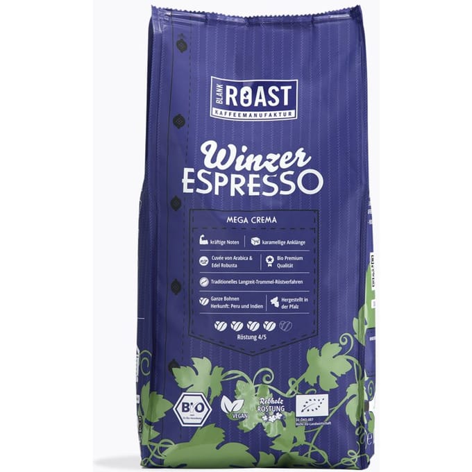 Blank Roast Winzer Bio Espresso 1kg