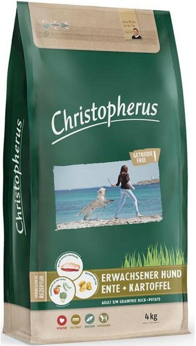Christopherus graanvrije eend & aardappel - 4kg
