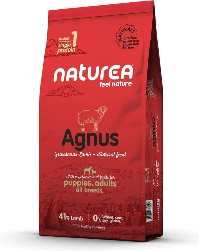 Naturea Naturals Agnus Grasslands Lamb 12 kg - Hond