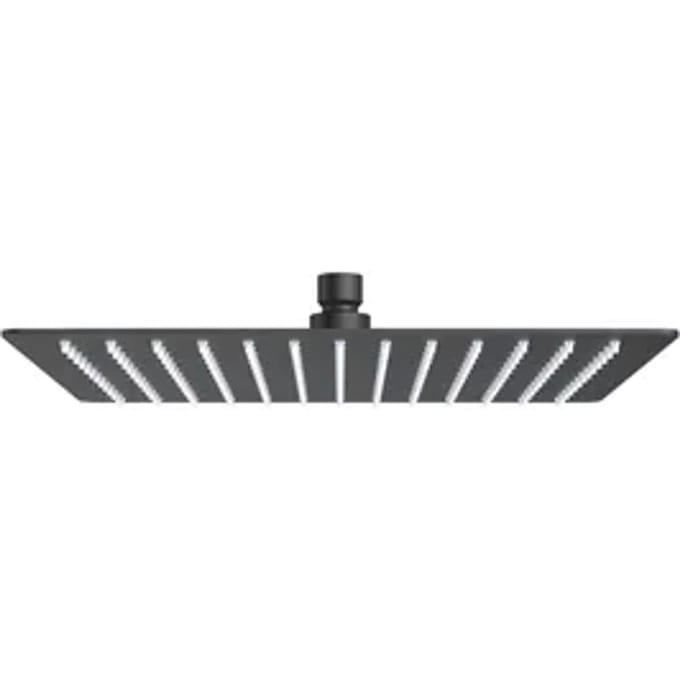 Aquavive Regendouchekop Irminio - 300mm - 1 Straal - Zwart