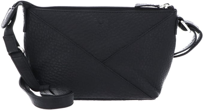 VOi schoudertas Hirsch Dagmar Crossover Bag Black zwart
