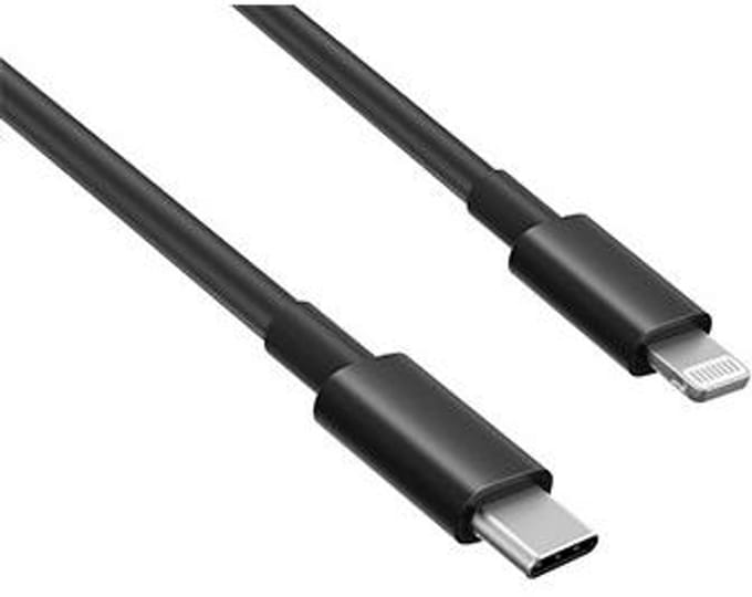 Hamlet XCUC-LGT150 Lightning-kabel 1,5 m Zwart