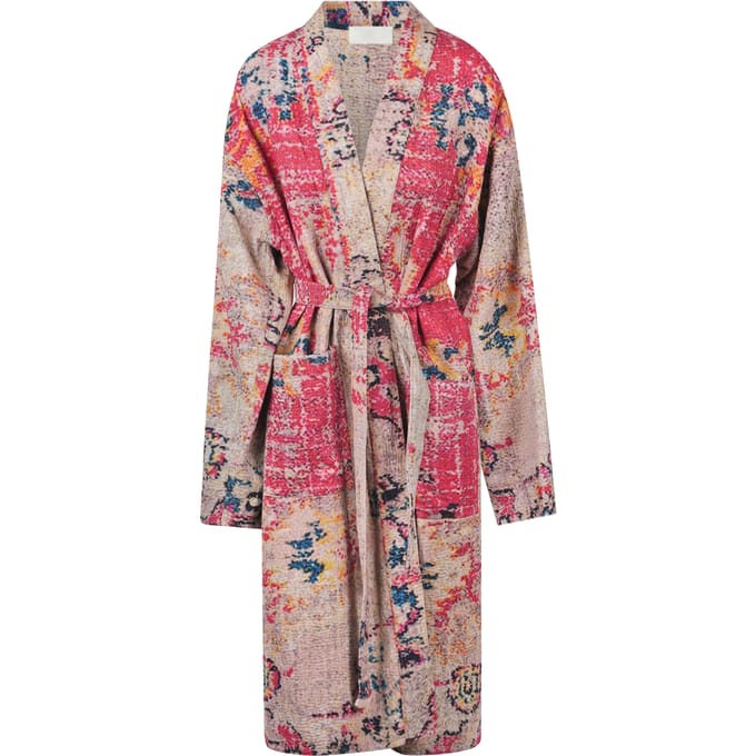 La Femme Blanche - Kimono - 470163 - Grey/Rosa
