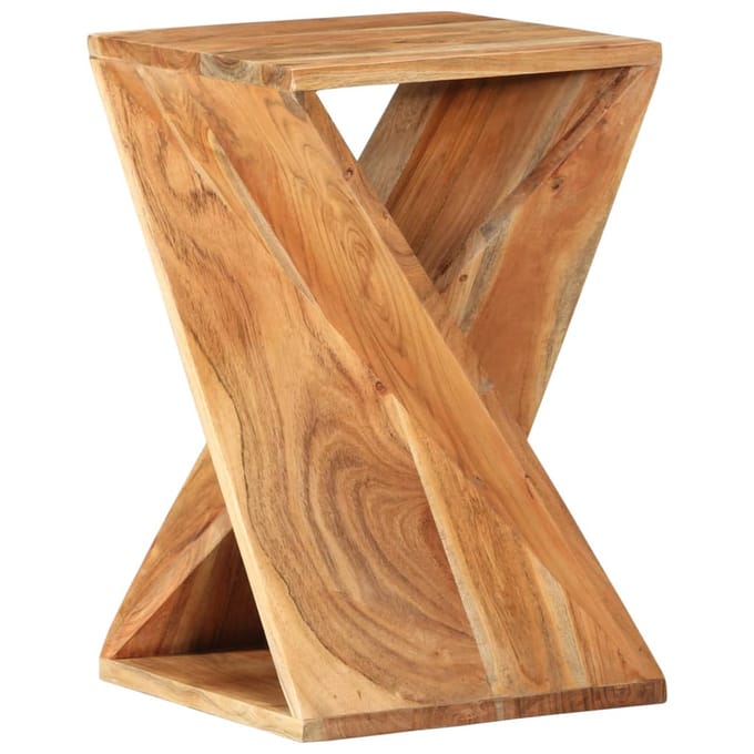 vidaXL - Bijzettafel - 35x35x55 - cm - massief - acaciahout