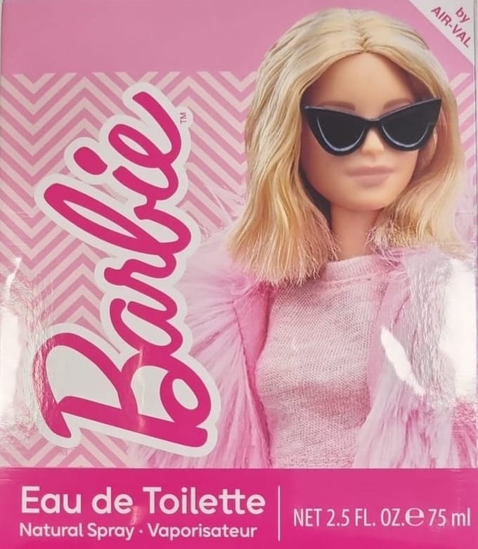 Air-val Barbie dames Eau De Toilette - 75ML - Geurtje