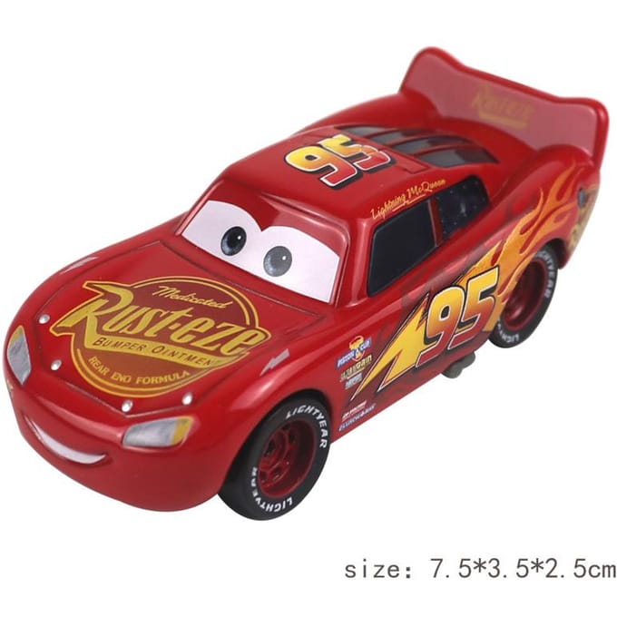 Pixar Auto 2 Lightning Mcqueen Model Speelgoedauto 1:55 Gegoten Metaallegering Speelgoed Voor Kinderen Jongens Kerstcadeau Speelgoed brown