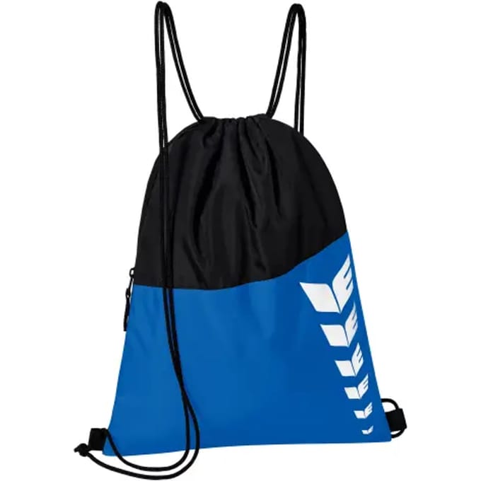 Erima Six Wings Turnzak - Zwart / New Royal | Maat: UNI