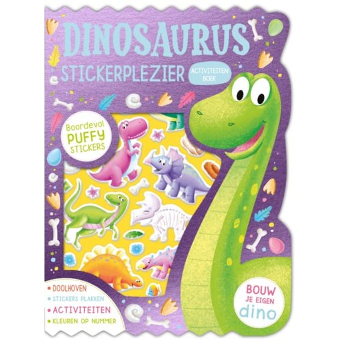 Dinosaurus Stickerplezier Stickeralbums