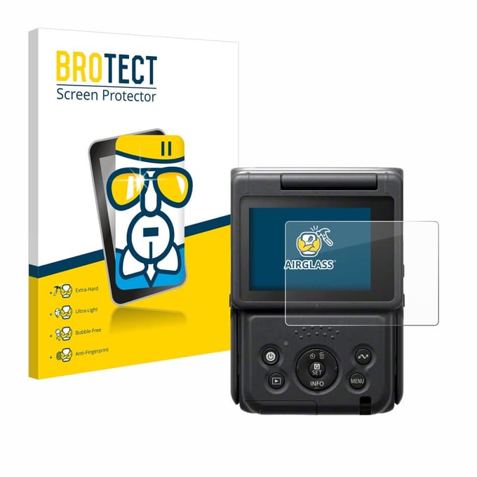 Screenprotector voor Canon PowerShot V10 Vlog Camera Beschermglas transparant