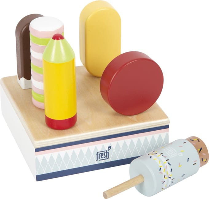 Small Foot - Houten Ijsjes Fresh met Standaard, 7dlg.