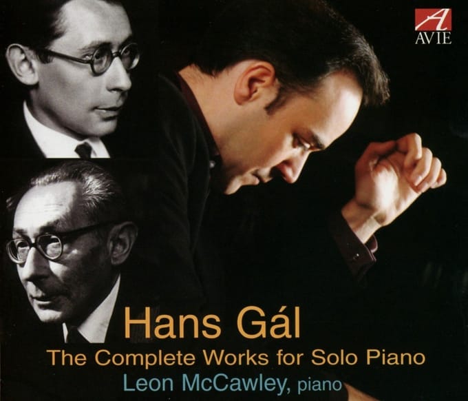 Leon McCawley - Gál: Solo Piano Music (3 CD)