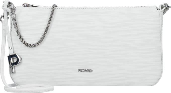 PICARD Leren Schoudertas Auguri Shoulderbag White Wit