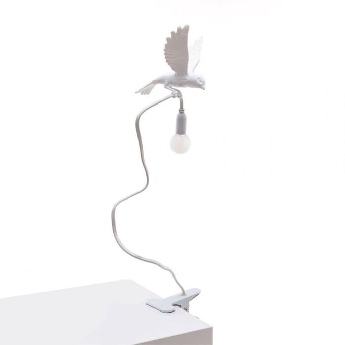 LAMPADA SPARROW LANDING ART15310 SELETTI WHITE