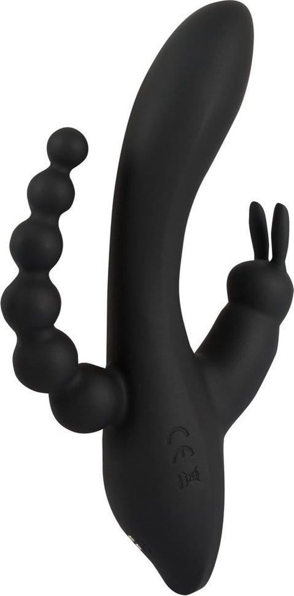 Sweet Smile Triple G-Spot Vibrator Zwart