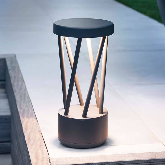 FARO BARCELONA LED sokkellamp Twist