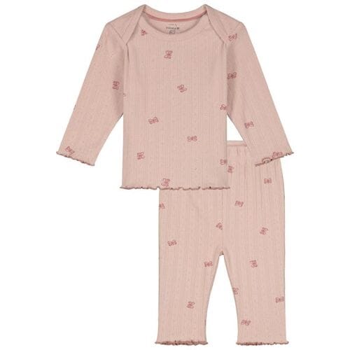 Prénatal baby pyjama vlinder Powder Pink 56 dames