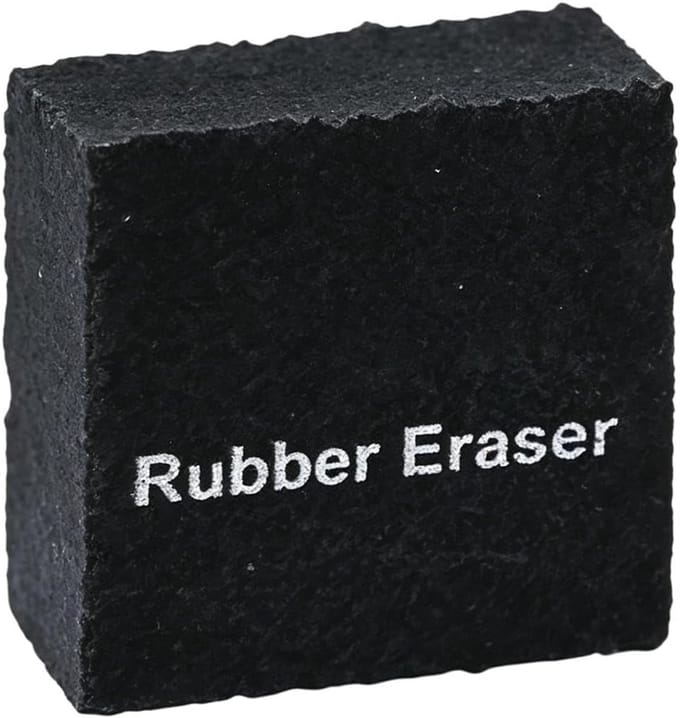 Racket Reiniger - Paddle Gum - Sportuitrusting Onderhoud - Antisliplaag Rubber - 5 cm Diameter - Zwart