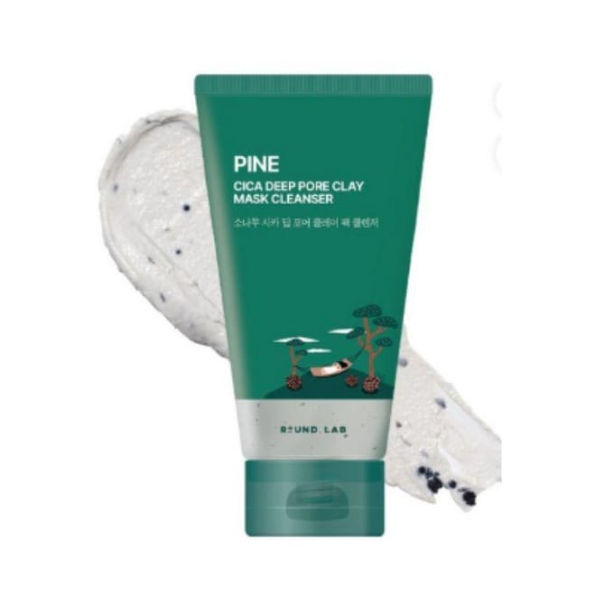 ROUND LAB Pine Cica Diep Reinigend Kleimasker 150ml blue