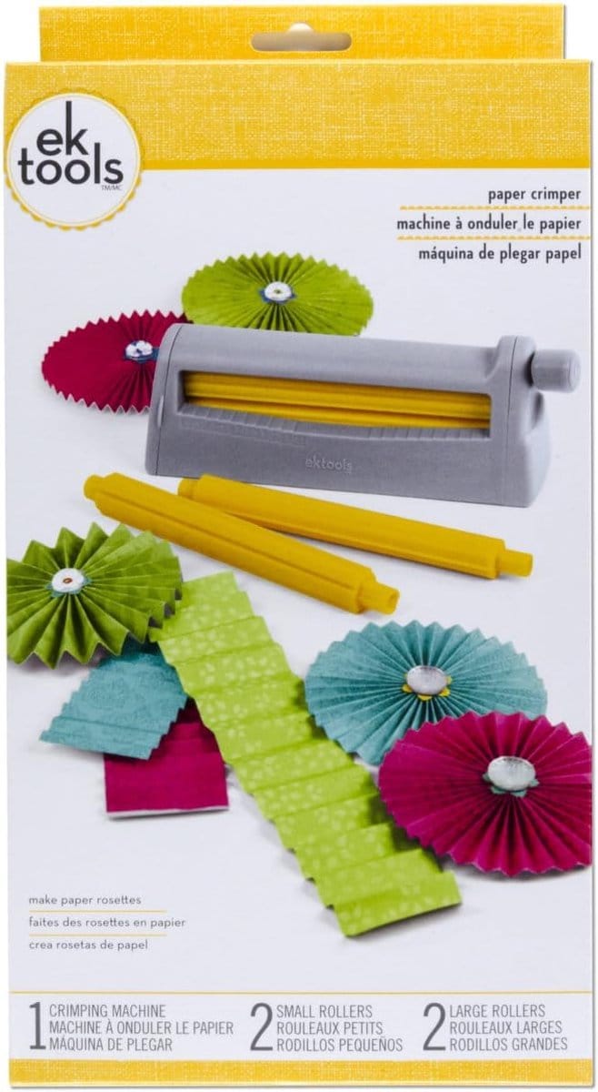 Papier Crimper - Papier Versteker - Creatief Knutselen - Creëert Unieke Structuur - 6 Inch Breed - Lichtgrijs
