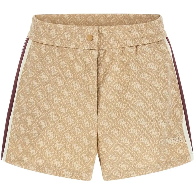 Short met all-over logoprint model 'Jacquard'