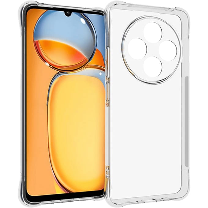CaseBody Xiaomi Redmi 14C Shockproof Hoesje Transparant