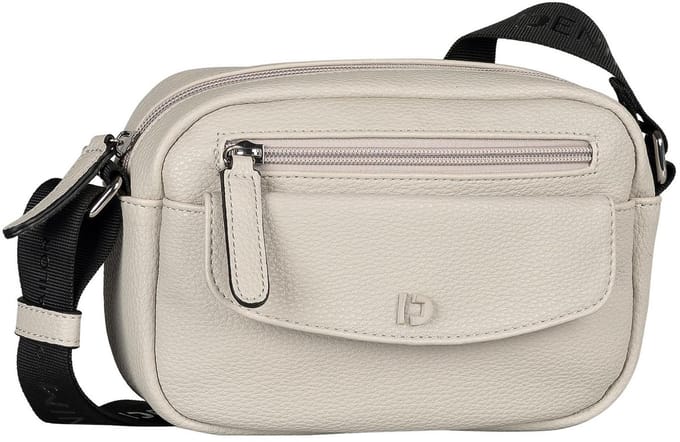 TOM TAILOR schoudertas Fara Cross Bag Light Grey Lichtgrijs