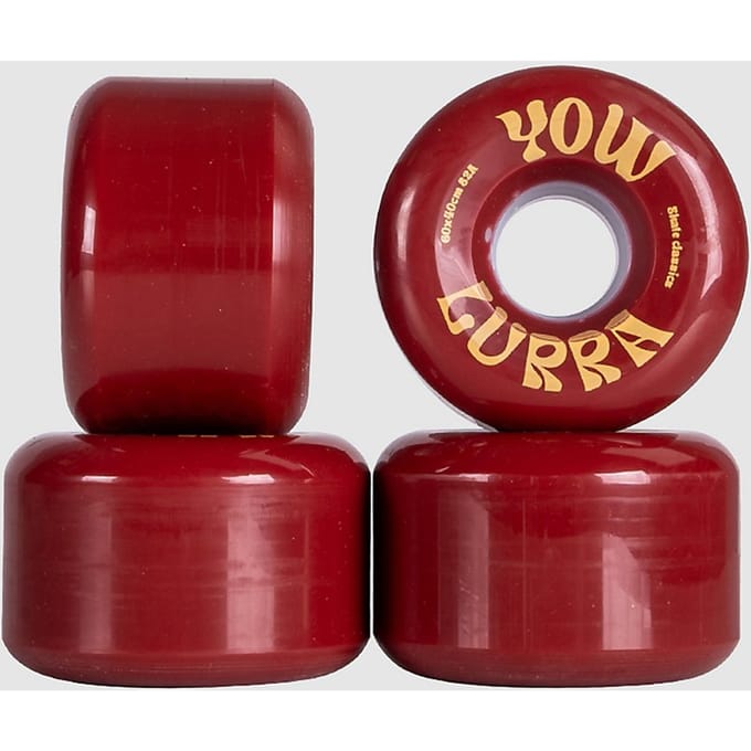 YOW Lurra Wheels 60mmx40mm Ketchup Shr 82A Wheels patroon