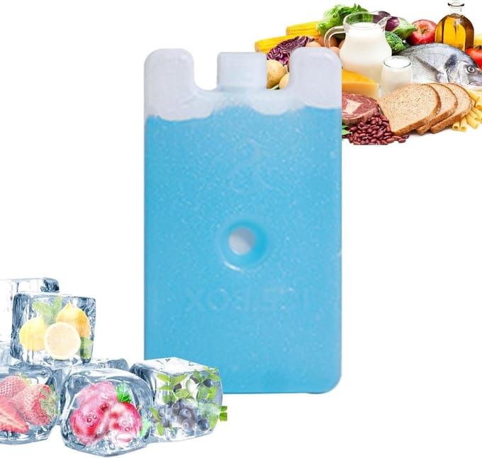 Koelblokken - Koelelementen Vriezer - Lunch Koelen - Herbruikbaar - 150 ml - Blauw