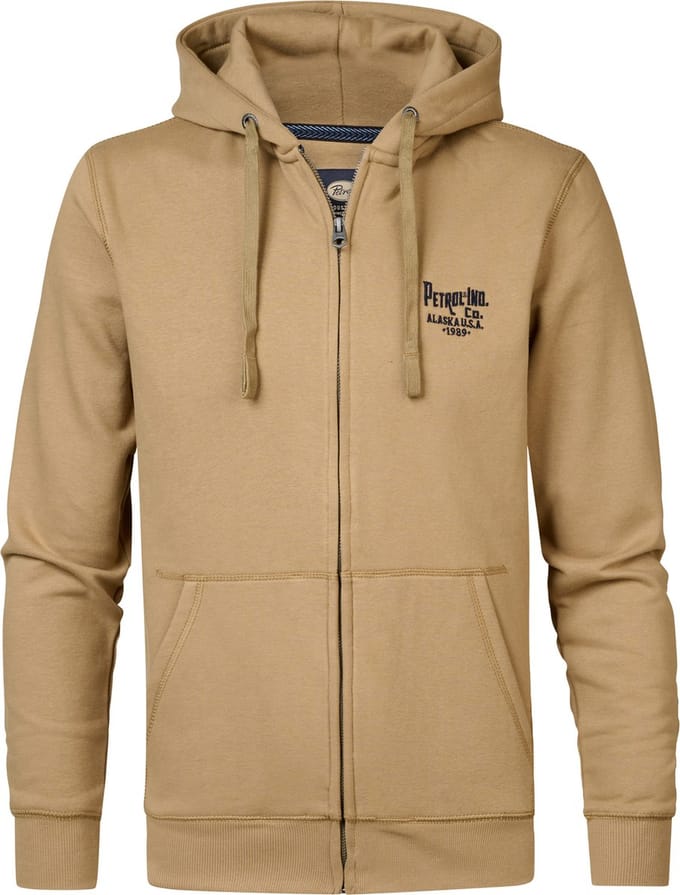Petrol Industries - Heren Casual Vest Parks - Bruin - Maat S