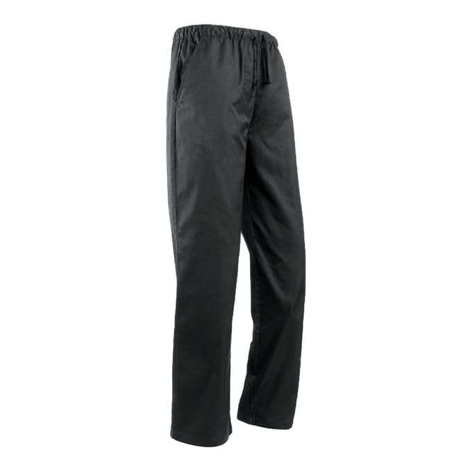 Premier Unisex Adult Essential Chef Broek (Zwart)